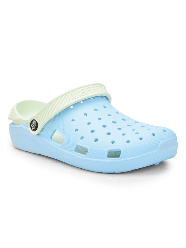 Liberty Lpmxt-801 Casual Clogs For Women | Sky Blue - 5 UK
