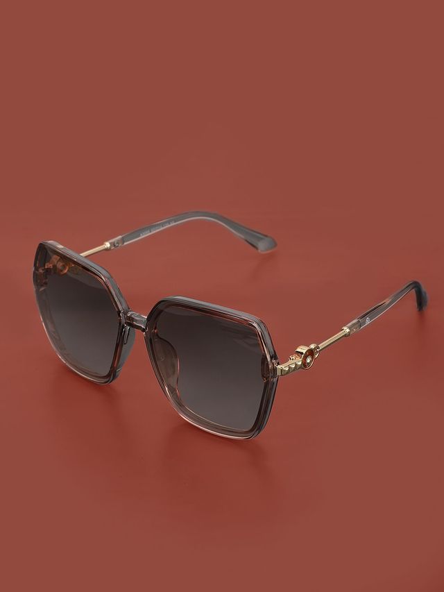 Carlton London Women UV Protected Lens Oversized Sunglasses A3095-A8