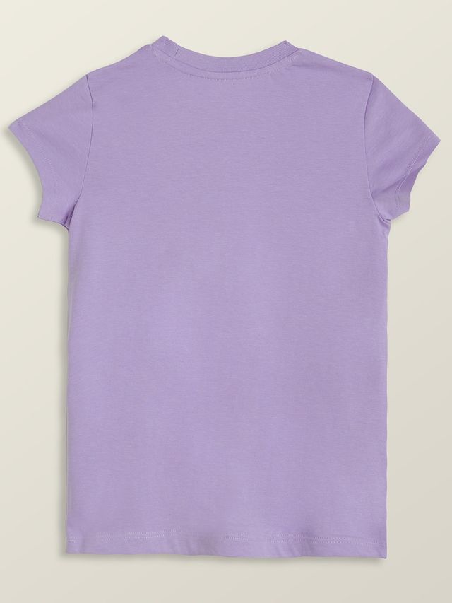 XY Life Girl's Playmate Intelliease Combed Cotton T-shirt | Star Cloud - 11 to 12 years