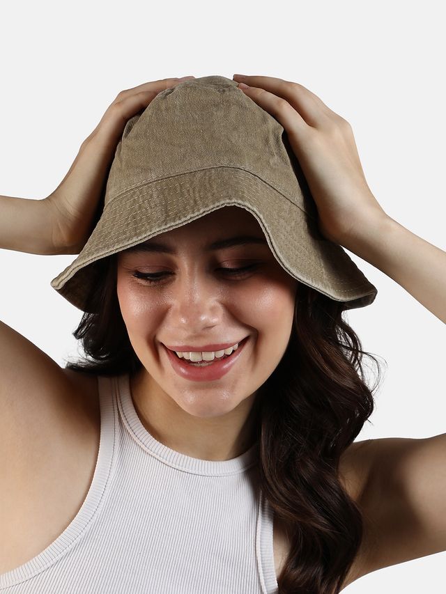 Haute Sauce Women's Solid Corduroy Sun Hat | Brown - One Size