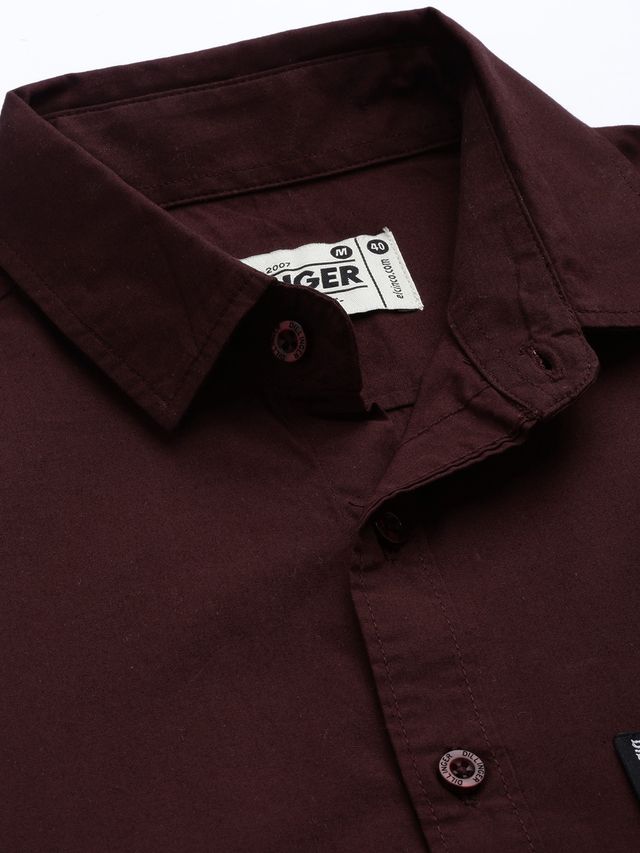 Dillinger Men's Shirt | DLMSRT001WINE | Wine - XL