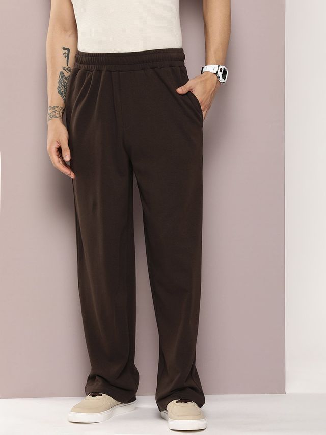 Dillinger Men's Track Pants | DLKOR002CHO | Chocolate Brown - XL