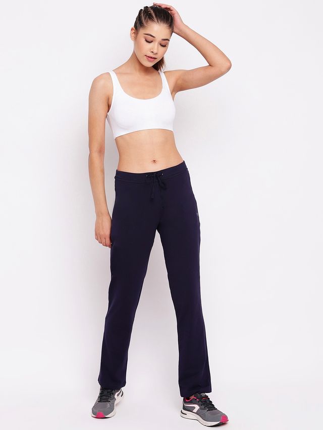 Enamor Women's SB06 Cotton Lounge Sports Bra | High Coverage | Non Padded | Wirefree | White | L