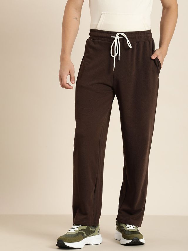 Dillinger Men's Track Pants | DLKOR001CHO | Chocolate Brown - M