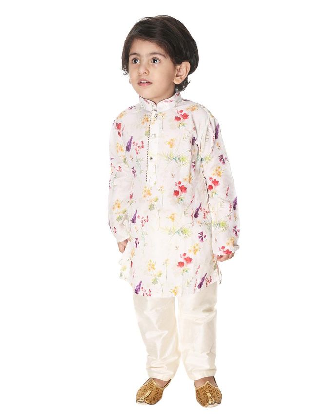 Vastramay Infant Kurta Pyjama Set and For Kids | Multicolour | 2 - 3 years