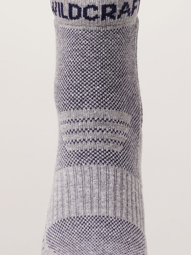 Wildcraft Unisex Patterned Cotton and Nylon Socks | Assorted - Free Size