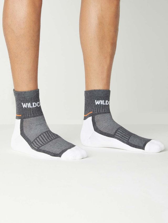 Wildcraft Unisex PU Ankle Socks | Assorted - One Size