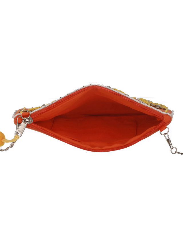 Priyaasi Women's Floral Fabric Sling Bag | Multicolour - One Size