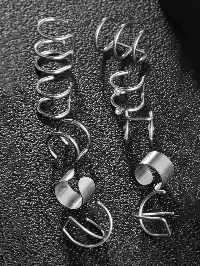 YouBella Fashion Latest Stylish 36 Pcs Combo Clip On Ear Cuff for Women Girls Men (YBEAR - 33417)