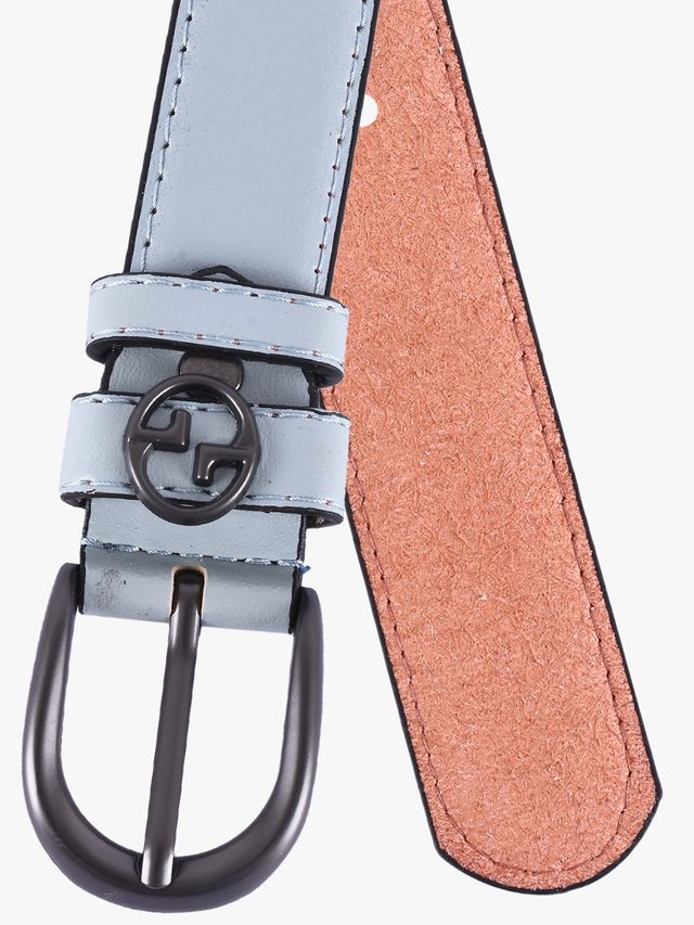 Buckleup Women's Belt | Model-Bublt2179 | Grey