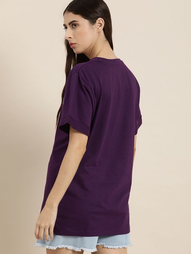 Dillinger Women's T-shirts | LNDMK216GRL | Grape Royal - L