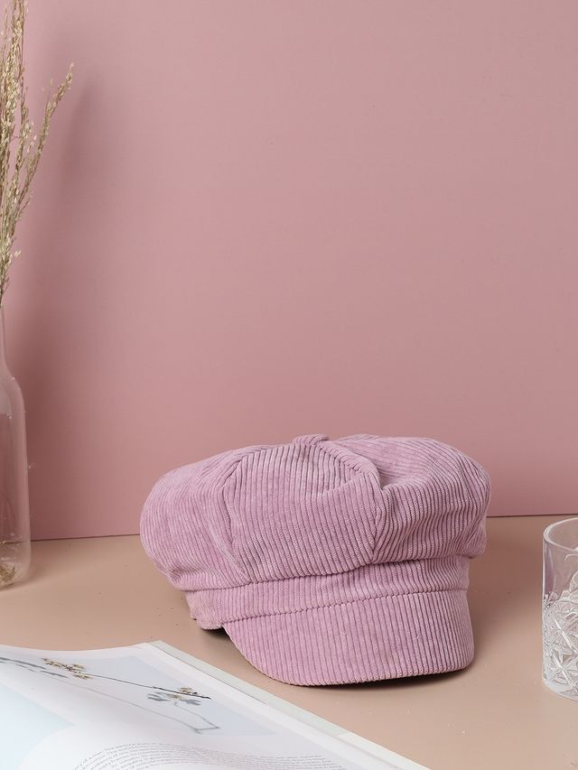 Haute Sauce Women's Vintage Corduroy Hat | Pink - One Size