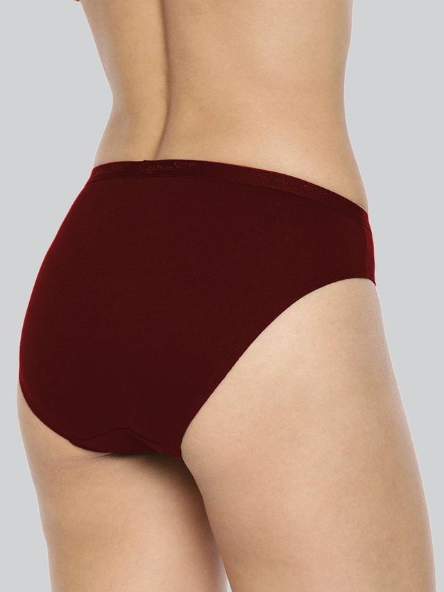 Lyra Women's Bikini Panty Solid | L (Colour May Vary)