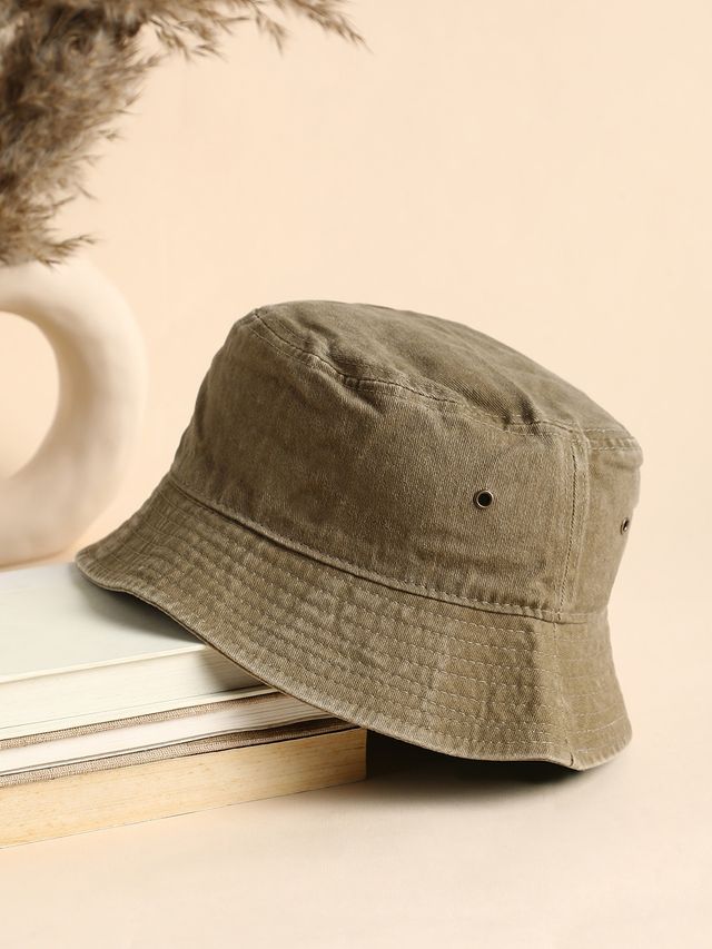 Haute Sauce Women's Solid Corduroy Sun Hat | Brown - One Size