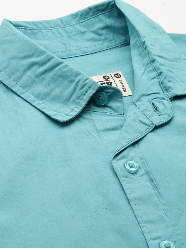 Dillinger Men's Shirt | DLMSRT001MAU | Maui Blue - M