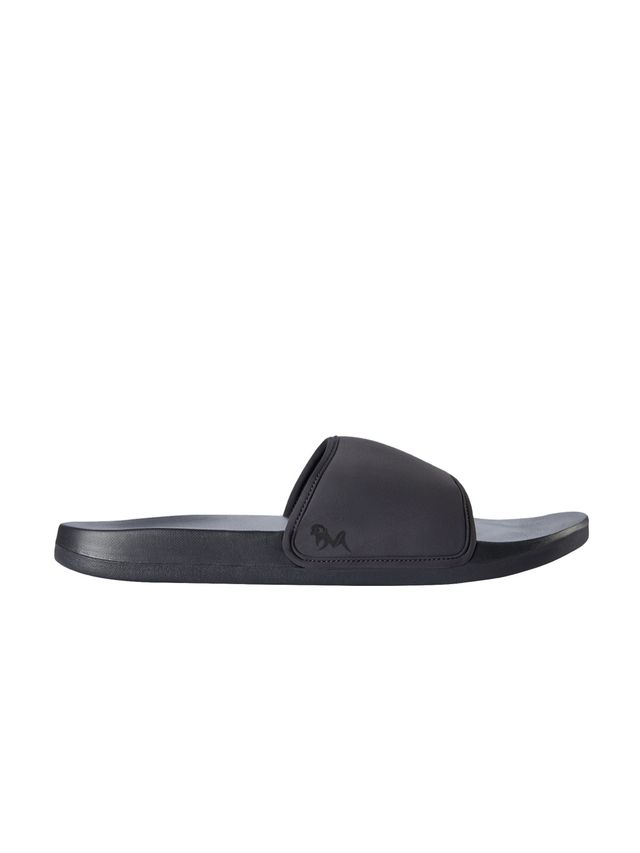 Neemans Unisex Eco Slides - Coal Black | UK 7