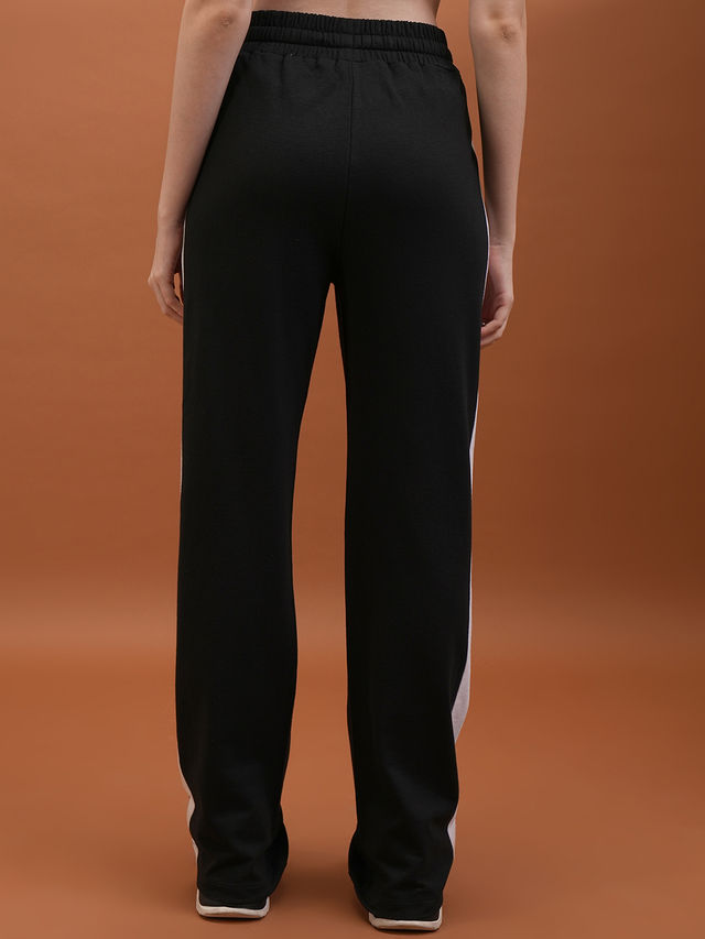 LOHEN LOOP TACK PANTS 38サイズ Tokyo Talkies Women's High Waist Wide-Leg Full-Length Track Pant