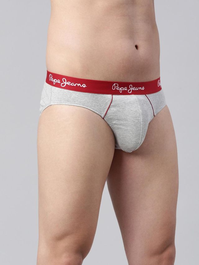 Pepe Jeans Men's Brief | Grey Melange | L