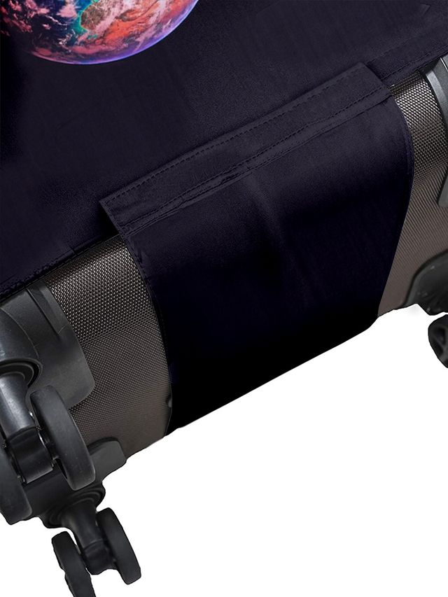 Cortina Luggage Cover | Jet Black - M