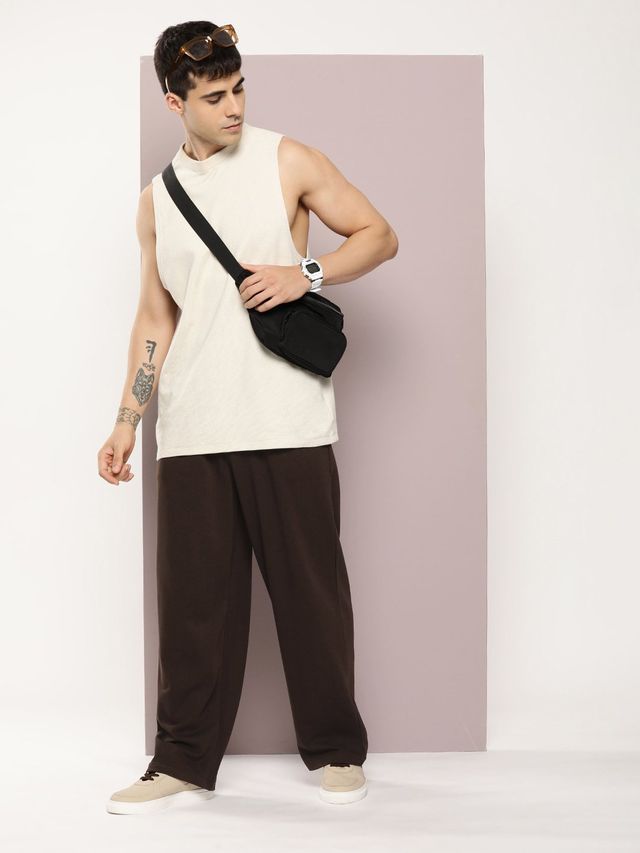 Dillinger Men's Track Pants | DLKOR002CHO | Chocolate Brown - XL