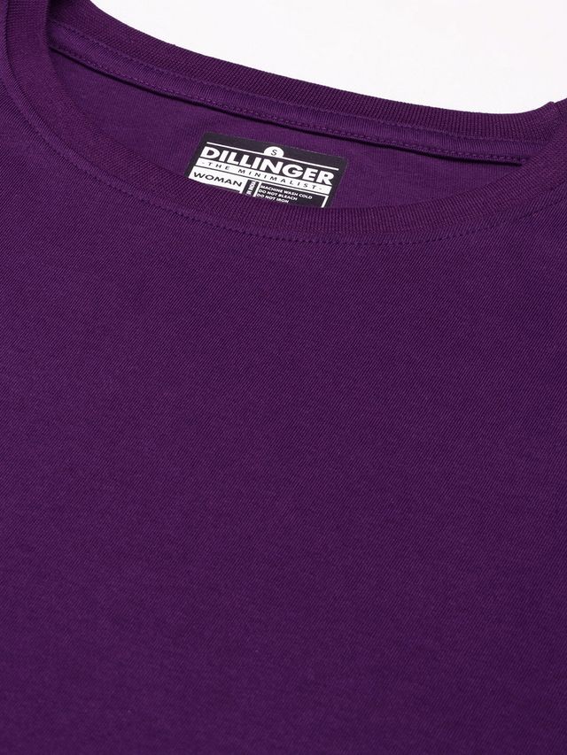 Dillinger Women's T-shirt | DLWOP001GRL | Grape Royal - XS