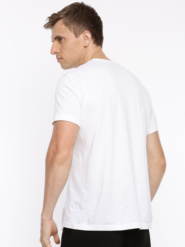 ACTIMAXX Men's Ultimate Comfort Pure Cotton Round Neck T-Shirt | White - S