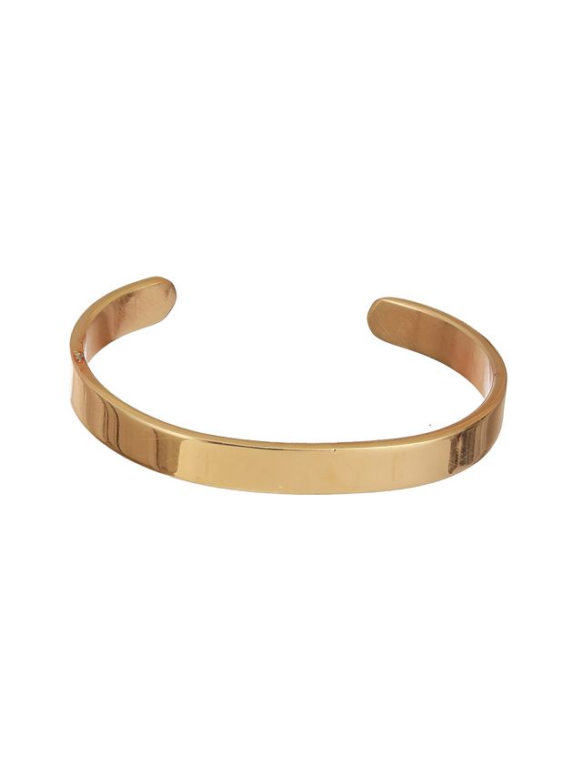Aatmana Men Gold-Plated Wraparound Bracelet