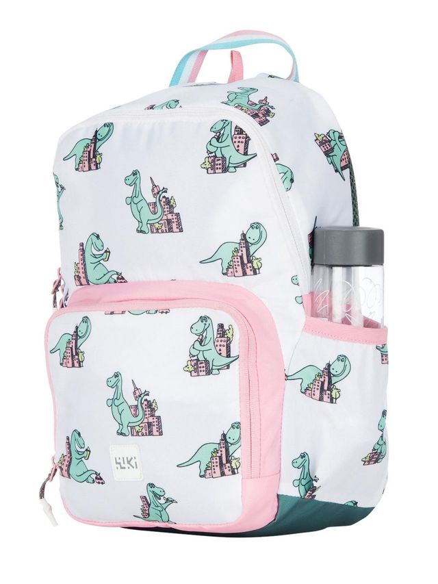 WIKI Champ 1 Dino Unisex Polyester School Bag - 11 L
