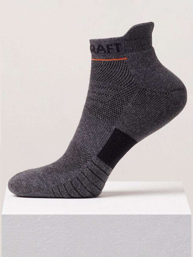 Wildcraft Men's Cotton Low Ankle Socks | Grey - Free Size