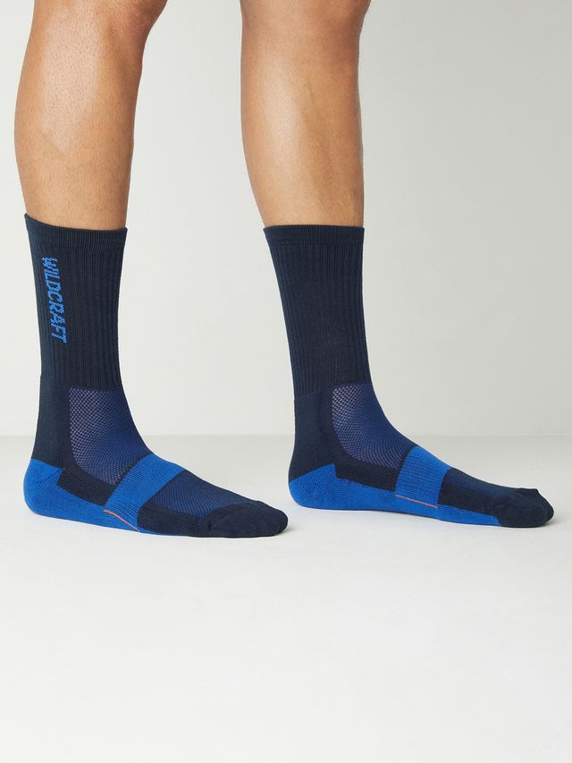 Wildcraft Unisex Cotton Blend Socks | Assorted - Free Size