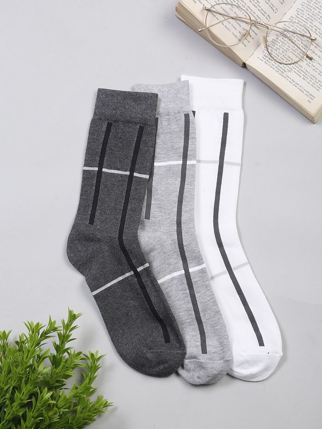 Louis Stitch Men's Solid Egyptian Cotton Socks | Assorted - One Size