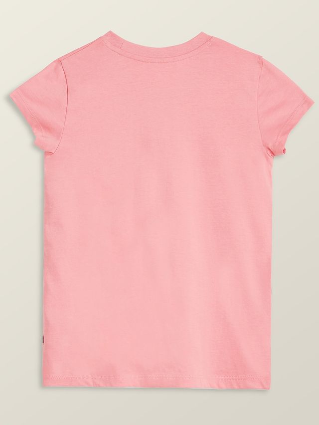 XY Life Girl's Astro Intelliease Combed Cotton T-shirt | Frost Pink - 7 to 8 years