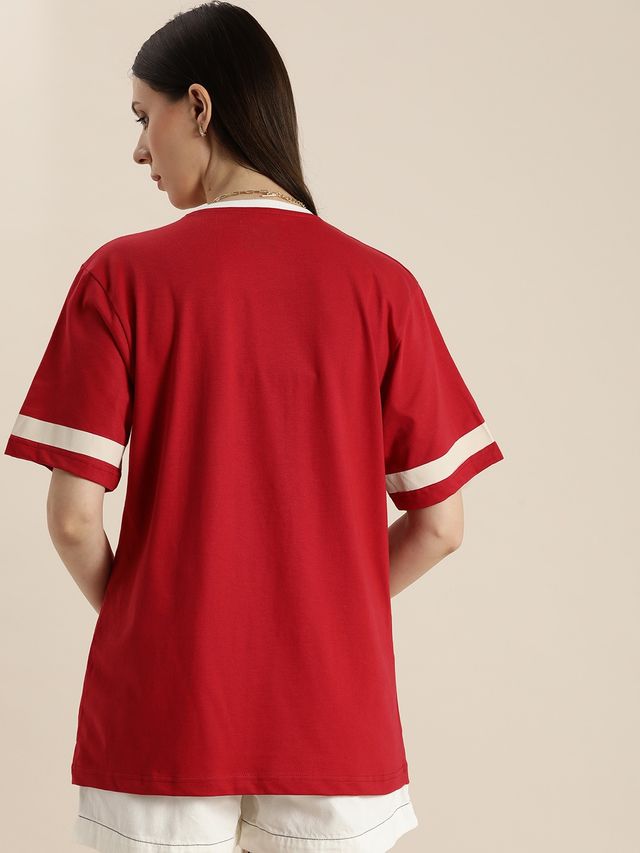 Dillinger Women's T-shirt | LNDMK336RED | Red - M