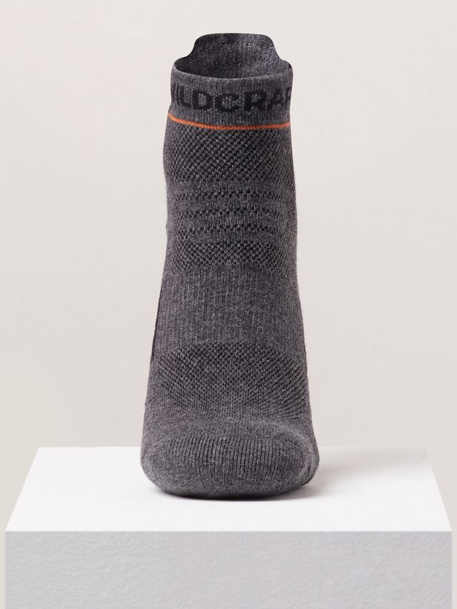 Wildcraft Men's Cotton Low Ankle Socks | Grey - Free Size