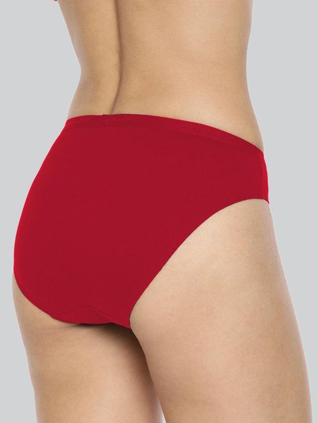 Lyra Women's Bikini Panty Combed Cotton | XL (Colour May Vary)