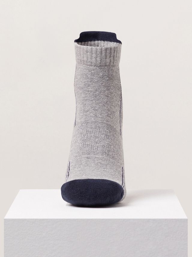 Wildcraft Unisex Solid Combed Cotton Ankle Socks | Assorted - Free Size