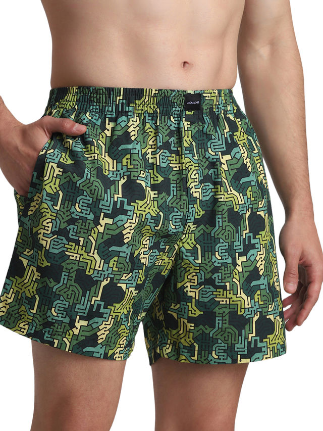 JACK & JONES Men's Circuit Boxer | Sycamore - M