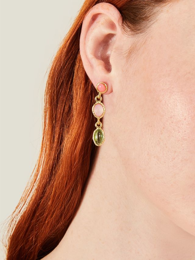 Accessorize London Women's Multi Eclectic Short Drop Earrings - Multi