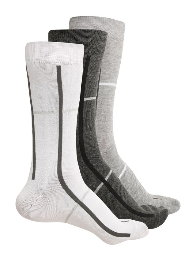 Louis Stitch Men's Solid Egyptian Cotton Socks | Assorted - One Size