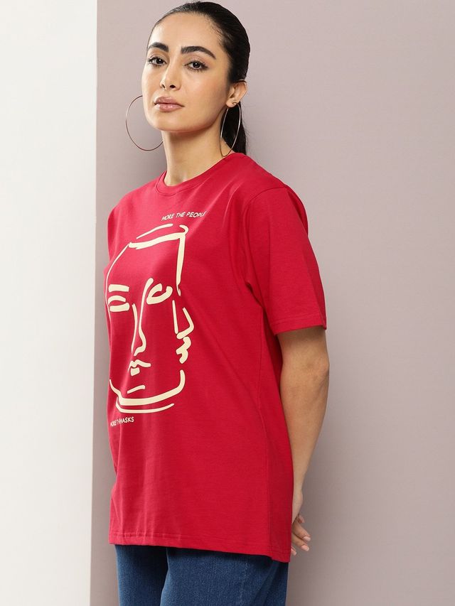 Dillinger Women's T-shirt | WMNCR482RED | Red - L