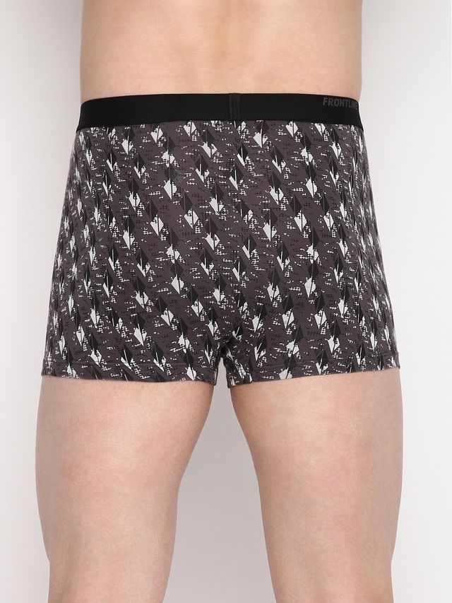 Rupa Colors Men's Front Open Printed Mini Trunk | Style 104 | Assorted - 85 cm