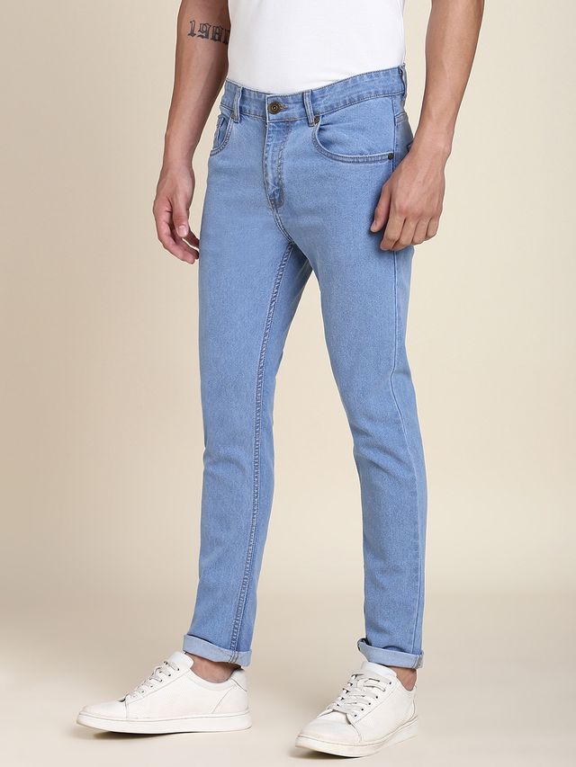 Dennis Lingo Men'slim Fit Stretchable Jeans | Blue | 32