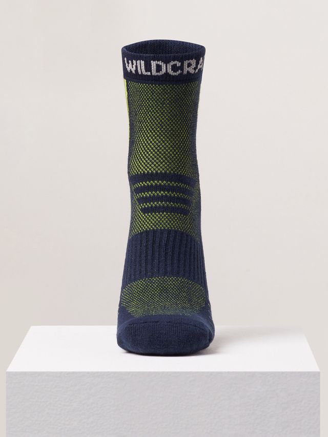 Wildcraft Unisex Patterned Cotton and Nylon Socks | Assorted - Free Size