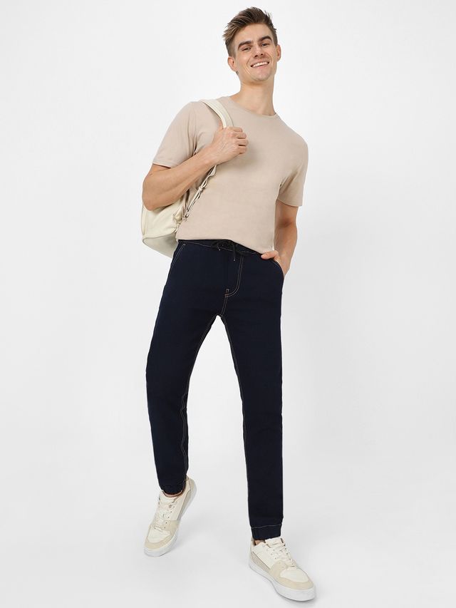 Urbano Fashion Men's Jeans Slim Fit | Dark Blue | 36