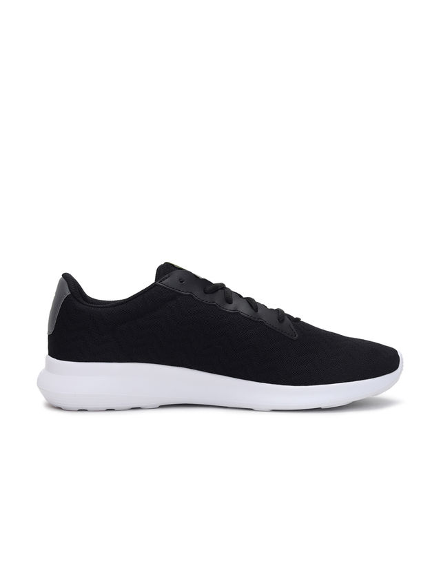 Puma Men's Glory Shoes | Black, White and Yellow Alert - UK 11