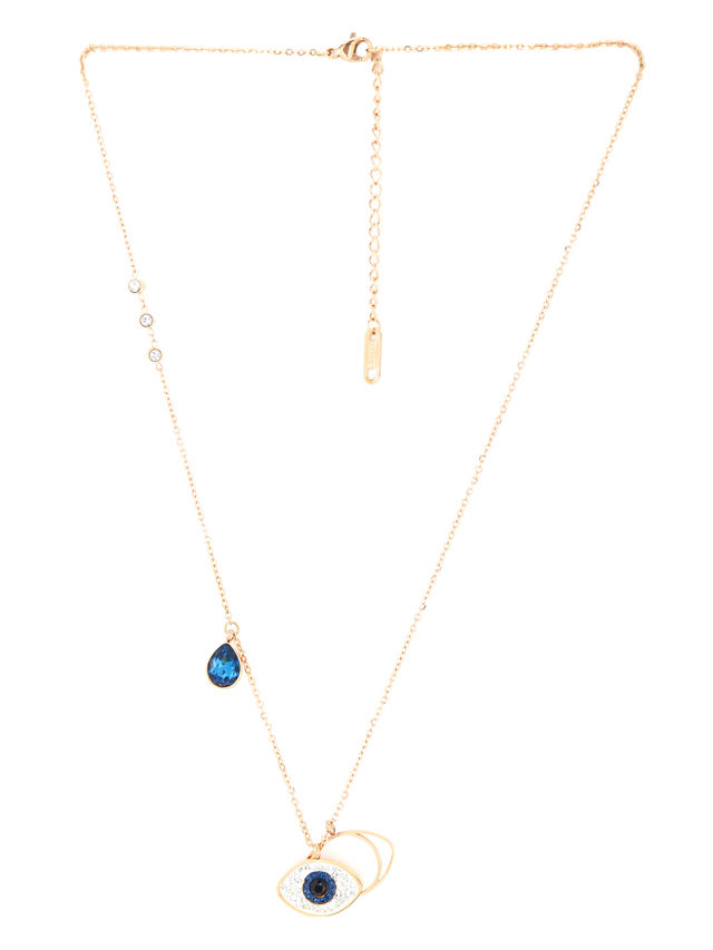 Yellow Chimes Rose Gold Pendant Necklace for Women