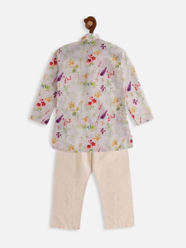 Vastramay Infant Kurta Pyjama Set and For Kids | Multicolour | 2 - 3 years