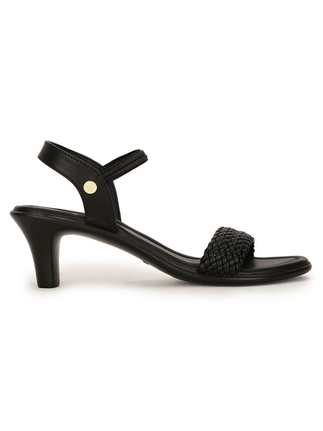 Bata Black Sandal For Women - 7