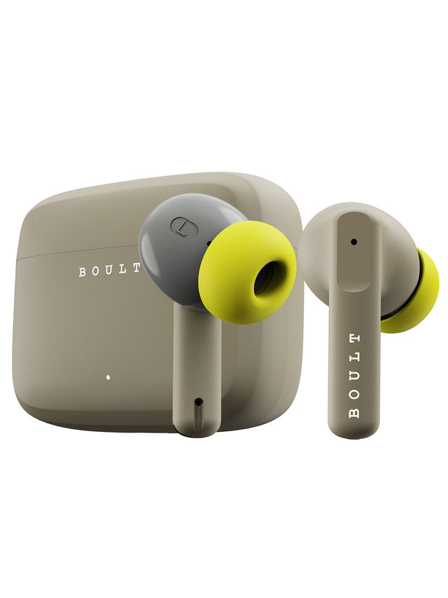 Boult Audio Octave | 60Hr Battery | Quad Mic Enc | 50Ms Ultra Low Latency | 5.3 Bluetooth | Green