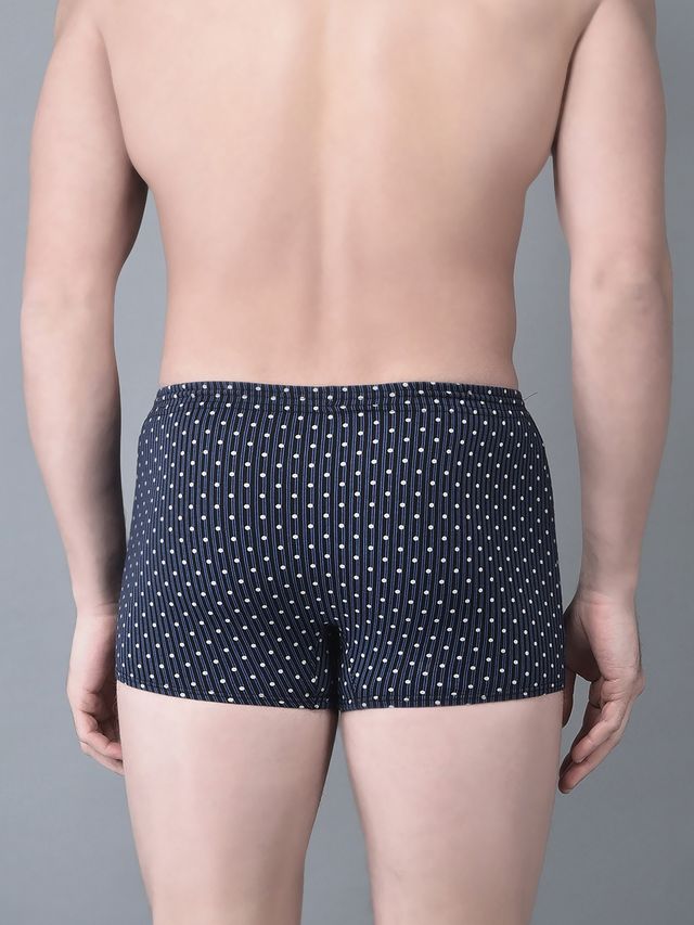 Dollar Bigboss Men's Soft Combed Cotton Printed Trunk | Pack Of 2 | Assorted - XXL
